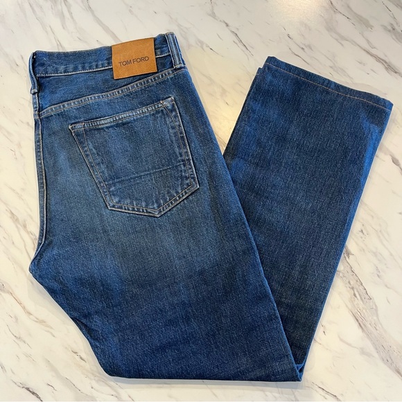 Tom Ford Other - Tom Ford Indigo Straight Leg Jeans